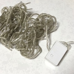 クリスマスライト　赤の画像