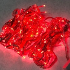 クリスマスライト　赤の画像