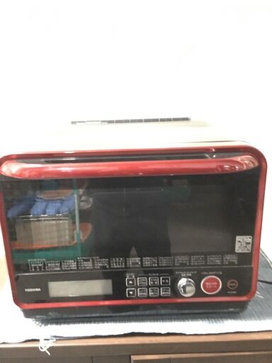 ☆中古 激安！！￥13,800！！TOSHIBA　東芝　オーブンレンジ　家電　2018年製　ER-JZ4000(R)型　【BBL023】