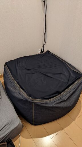無印良品 体にフィットするソファ・綿デニムネイビー・セット