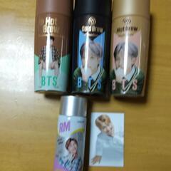 BTS RM ナムジュン コーヒーボトルとREMONA空ビン