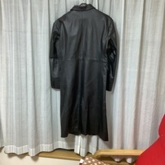 本革　レザー　ロングコート　バッファローの画像