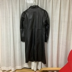 本革　レザー　ロングコート　バッファローの画像