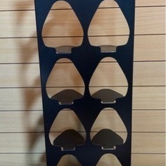 【値下】定価1万円以上！シューズディスプレイラック　ブラックの画像
