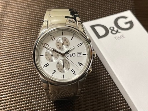 送料無料【Ｄ＆Ｇ】ドルガバ 時計　人気のSandPiper 3719770110　ドルチェ＆ガッバーナ　メンズ　腕時計　クロノグラフ