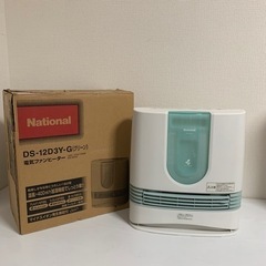 ファンヒーター 加湿機能付き 
