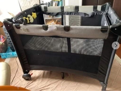 ポータブルベビーベッド　値下げしましたよ！