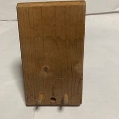 木製、スマホスタンド、ハンドメイドの画像