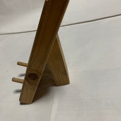 木製、スマホスタンド、ハンドメイドの画像