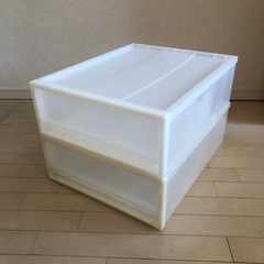 MUJI衣装ケース　※差し上げます