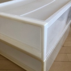 MUJI衣装ケース　※差し上げますの画像