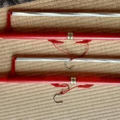 １月末で処分　着物一夜干しに　着物ハンガー　2本セット