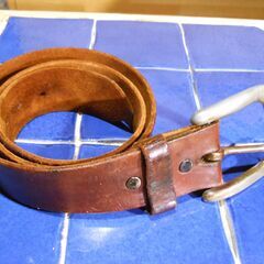 革ベルト　ヴィンテジ　本革　の画像