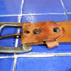 革ベルト　ヴィンテジ　本革　の画像