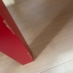 あげます！赤の机！の画像