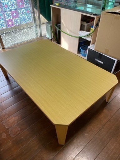 値下げニトリ　折り畳みテーブル　120センチ　中古