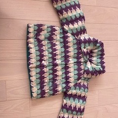 セラフ　リバーシブルダウンジャンパー　90の画像