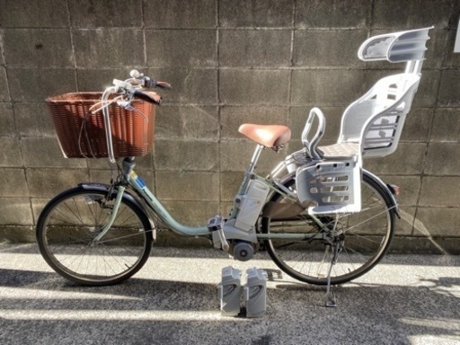 電動アシスト自転車　Panasonic 26インチ　13.2アンペアバッテリー