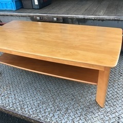 カリモク  ローテーブル 中古品