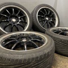 GOODYEAR EAGLE F1 215/45R17】夏タイヤ【WORK EMOTION EMT-11F ワーク