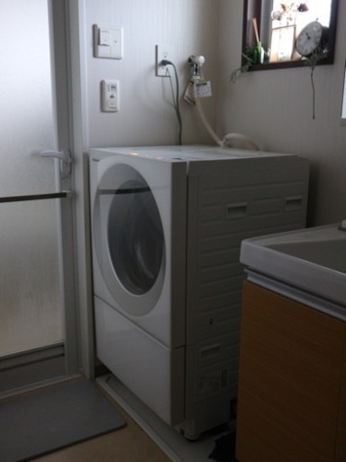 パナソニック　ドラム式洗濯機 キューブル