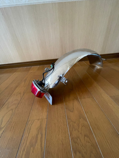 ペイトンプレイス　ステンレスリアフェンダー　SR400