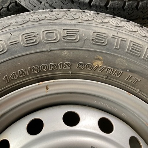 車のパーツ BRIDGESTONE LIGHT TRUCK 145/80R12 80/78N LT