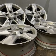 TOYOTA トヨタ ランクル200 前期 純正ホイール 18インチ 4本 8J5HPCD150+60　(VHJ216)クレジットカード QRコード決済可能