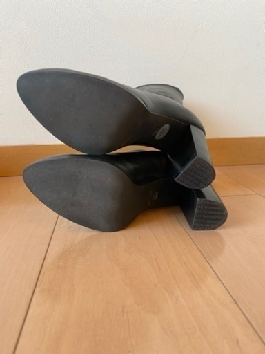 【美品】Viva Angelina ショートブーツ 黒 24.5cm