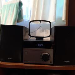 SONYステレオコンポあげます。