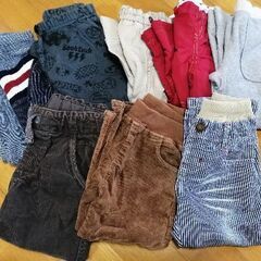 子供服　男の子　冬服　スーツ一式95　90数枚、他95と100　おまけつきの画像