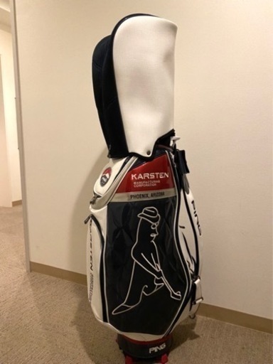 PING KARSTEN キャディバッグ　2020年モデルカートバッグ　中古美品
