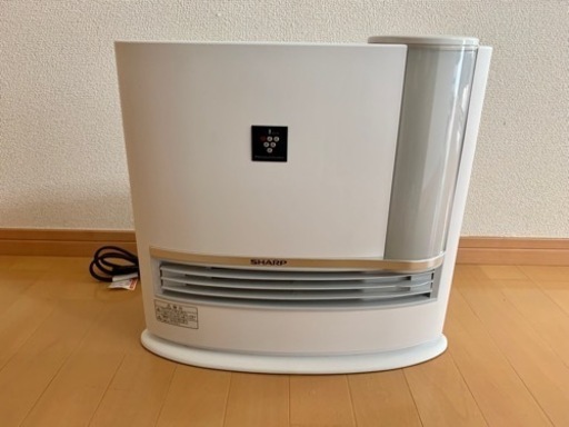 シャープ SHARP セラミックファンヒーター HX-E12E3-W ホワイト 2015年製