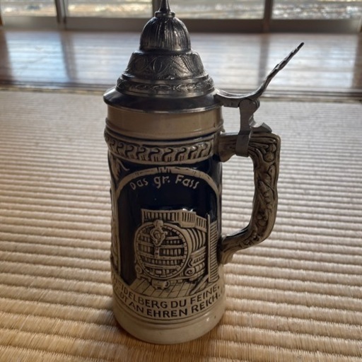 ドイツ　　蓋つき　　ビアー　マグカップ　10個セット