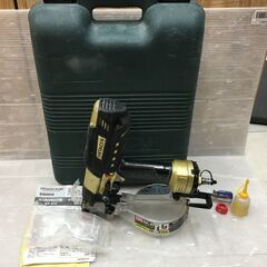 HITACHI 日立 ヒタチ 50mm 高圧ロール釘打機 NV50HMC グリーン 中古品