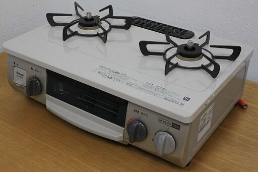 リンナイ ガステーブル プロパン LＰガス 幅56 KG34NBER 2020年製 Rinnai ガス台 中古家電 店頭引取歓迎 R4702)