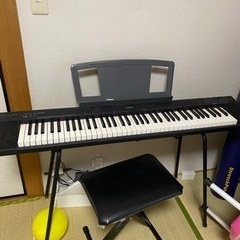 電子ピアノ76鍵　イス付き