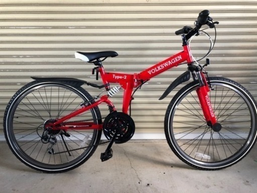 折りたたみ自転車　26型　MTB