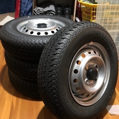軽トラ新車外しタイヤホイールセット
