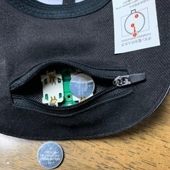 LEDライト内蔵帽子の画像