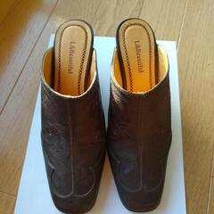 革製オシャレミュール👢