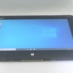 新店 即使用可能 Wi-Fi有 富士通 タブレット Tab Q555/K64 中古良品 Atom 4GB 高速SSD 無線LAN Bluetooth webカメラ内蔵 Windows10 Officeの画像