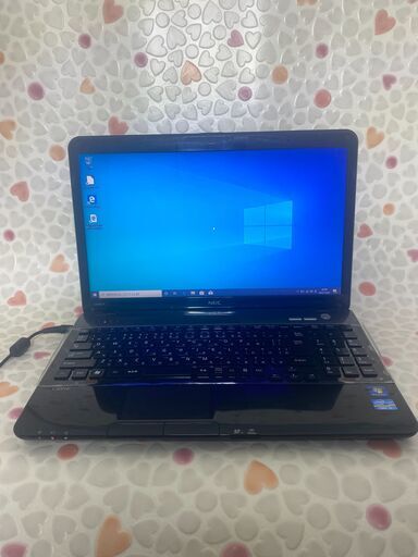 新店 即使用可能 黒 ノートパソコン 中古良品 15.6型ワイド NEC PC-LS550ES6B 第2世代 i5 8GB DVDマルチ 無線 Wi-Fi Office 即使用可