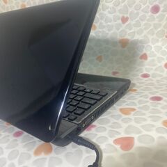 新店 即使用可能 黒 ノートパソコン 中古良品 15.6型ワイド NEC PC-LS550ES6B 第2世代 i5 8GB DVDマルチ 無線 Wi-Fi Office 即使用可の画像