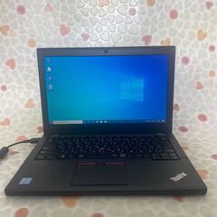 新店 即使用可能 超美品 新SSD ノートパソコン 12.5型 Lenovo レノボ ThinkPad X260 第6世代 i5 16GB 無線 Bluetooth カメラ Win10 Office