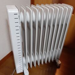 無印良品 オイルヒーター 1500ワットの画像