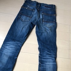 ✨美品✨ダメージ加工　デニム　kidsの画像