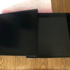 お重 一段重 紙製 おせち 花見 節句 クリスマスなどの画像