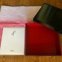 お重 一段重 紙製 おせち 花見 節句 クリスマスなど