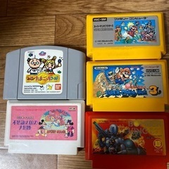 ゲームカセット　マリオ　たまごっち　ディズニー